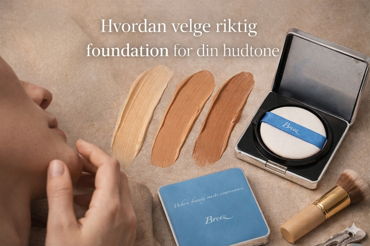 Hvordan velge riktig foundation for din hudtone